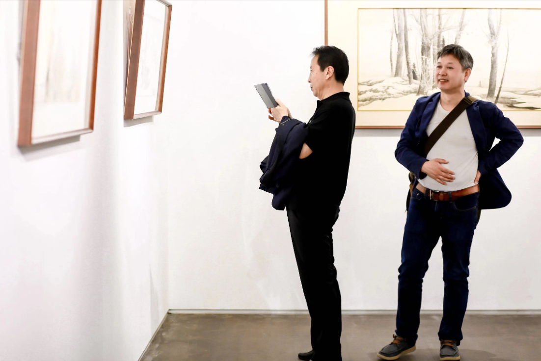 大美无垠北国情——徐白一山水作品展开幕